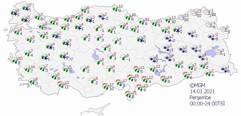 Meteoroloji’den İstanbul için kar müjdesi