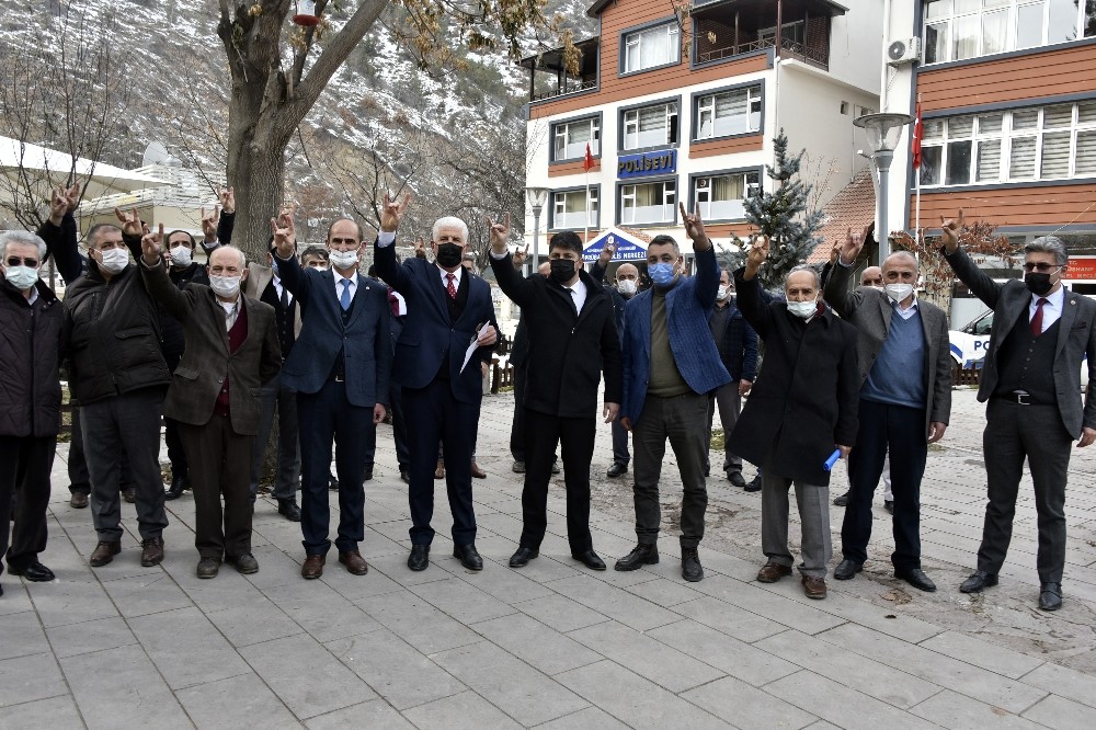 MHP Gümüşhane Teşkilatı’ndan polise destek