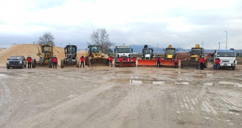 Mustafakemalpaşa kar yağışına hazır