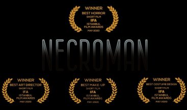 ‘Necroman’ kısa filmiyle 14 ödülün sahibi oldu