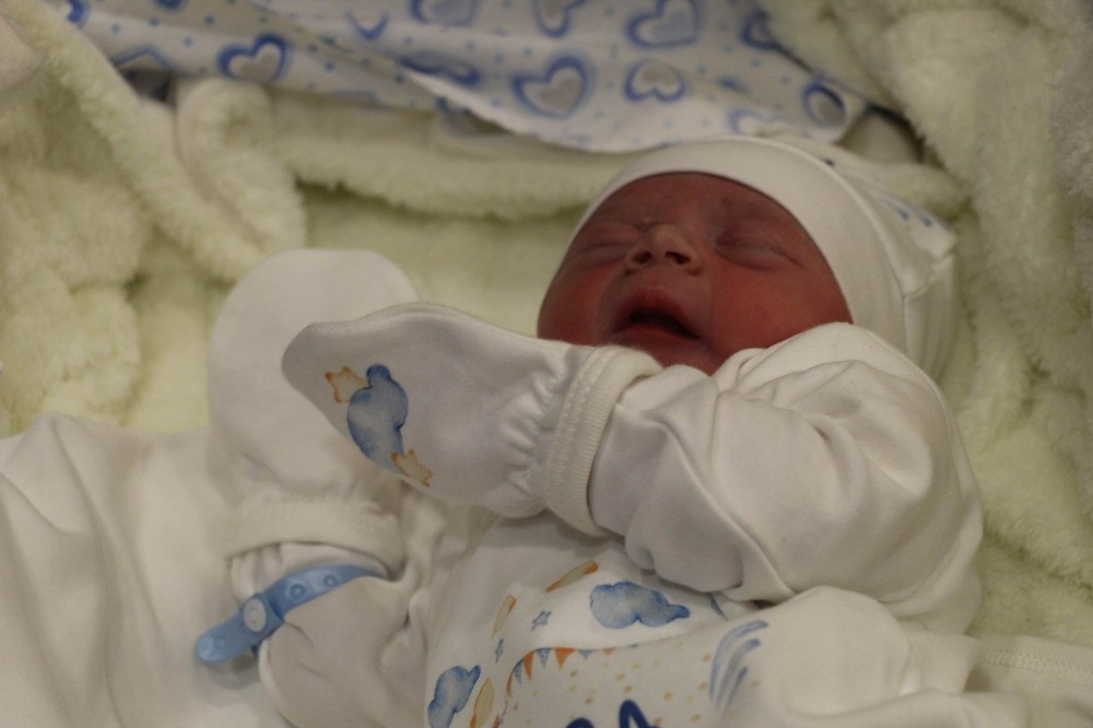 Nevşehir’de yeni yılın ilk bebeği dünyaya geldi