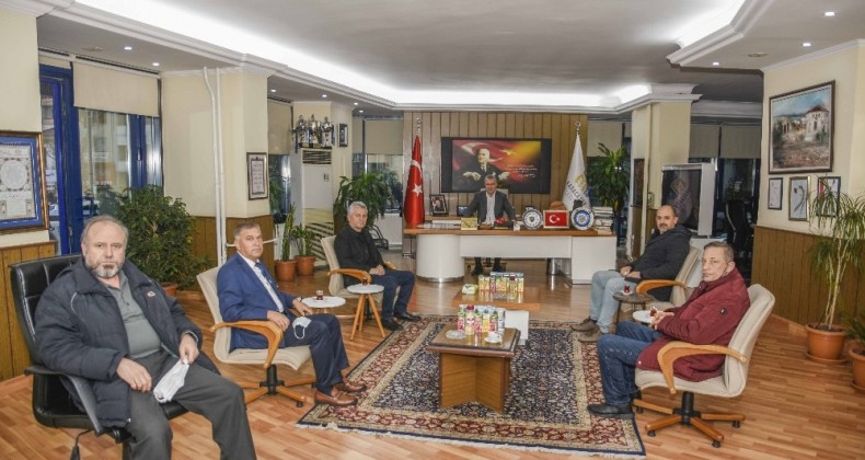 Oda başkanlarından Başkan Özkan’a ziyaret