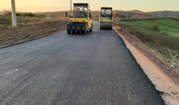 Orhaniye-Kozluca yolu asfaltlandı