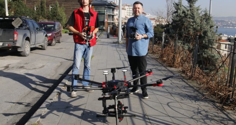 İstanbul’da pandemi drone’la anlatıldı