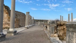 Perge Antik Kenti 2020 yılında sessiz kaldı