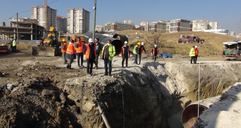 Polatlı’yı kesintisiz sağlıklı suya kavuşturacak çalışmalar hızla ilerliyor