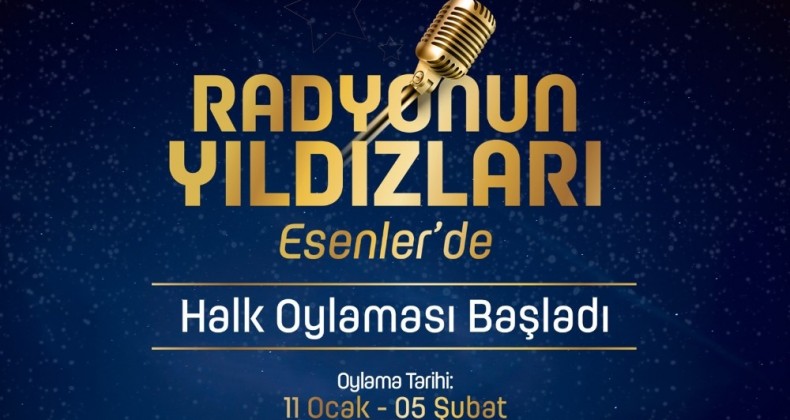 Radyonun yıldızları halk oylamasıyla belirleniyor