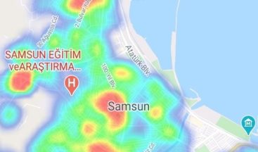 Samsun’da kırmızı bölge neredeyse kalmadı
