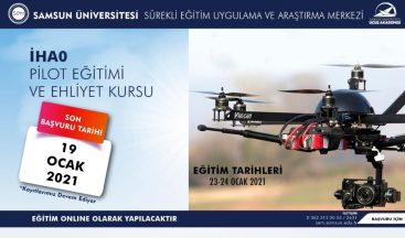 SAMÜ’de İHA eğitimleri başlıyor