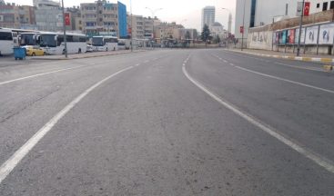 Şanlıurfa’da 80 saatlik sokağa çıkma yasağı devam ediyor