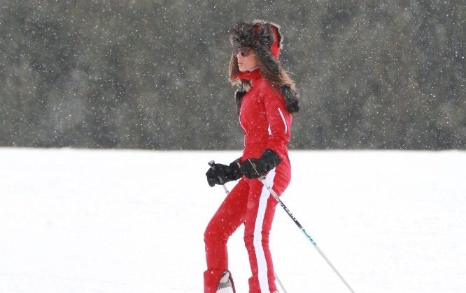 Seren Serengil Palandöken’de moral depoluyor