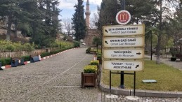 Şeyh Edebali Türbesi bölgesi sessizliğe büründü