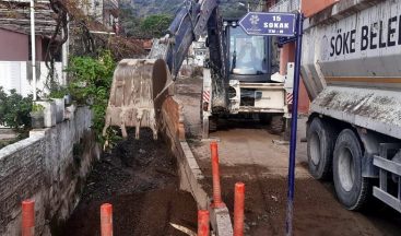 Söke Belediyesi Yenidoğan Deresine El Attı