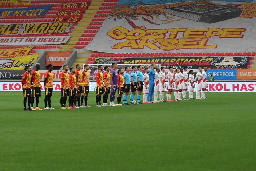 Süper Lig: Göztepe: 0 – Antalyaspor: 0 (İlk yarı)