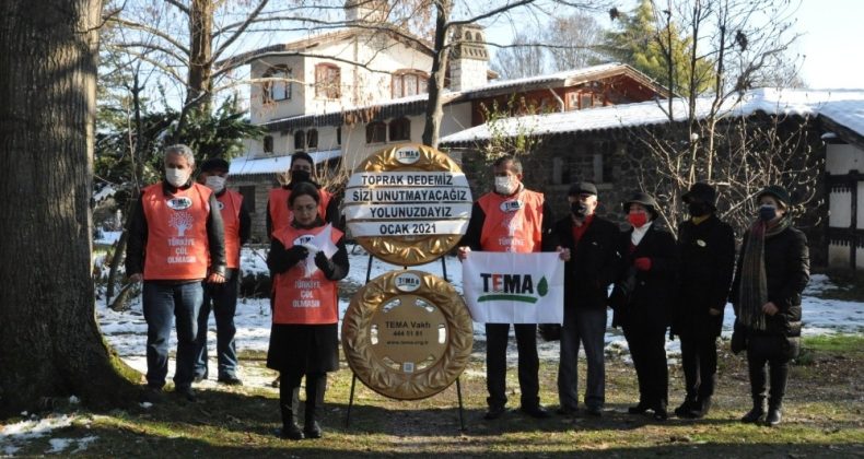 Toprak Dede kurduğu arboretumda anıldı