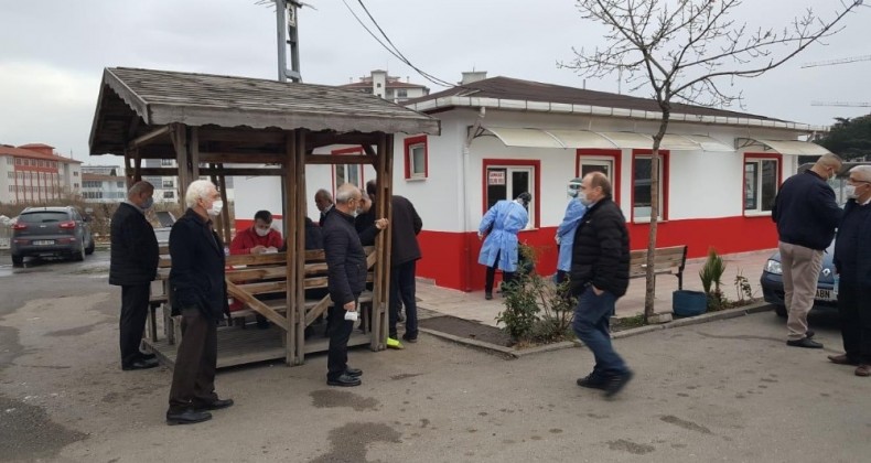 Tüm şoförler korona testinden geçiriliyor