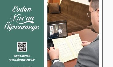 Uzaktan eğitimle evden Kur’an öğretimi başladı