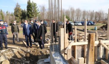 Vali Atay, Cumayeri ilçesinde incelemelerde bulundu