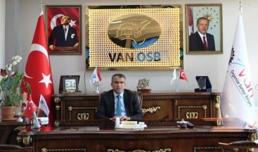 Van OSB Başkanı Aslan gazeteciler gününü kutladı