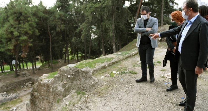 Yumuktepe’de çevre düzenleme ve arkeopark projesi hazırlanıyor