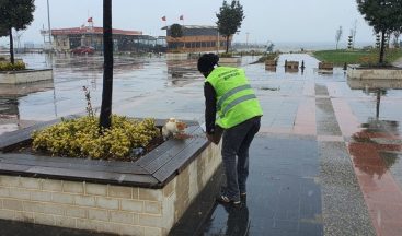 Zabıta yaptığı hareketle iç ısıttı