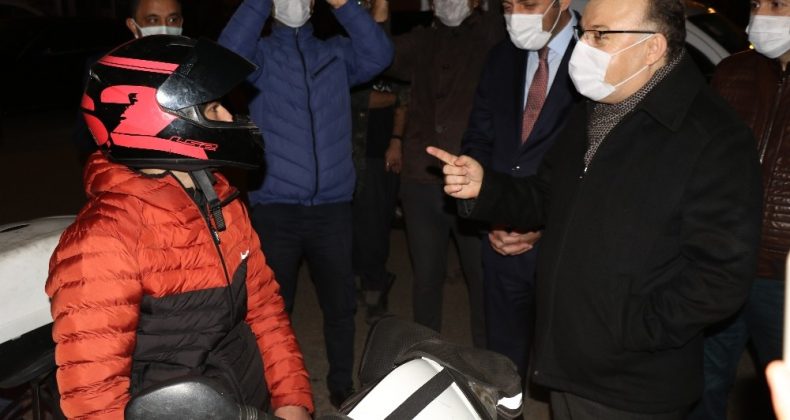 Zonguldak Valisi Mustafa Tutulmaz sürücüleri denetledi