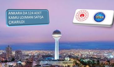 Ankara’da 124 Adet Kamu Lojmanı Satışta