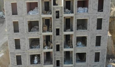 Hatay’da TOKİ konutları yükseliyor