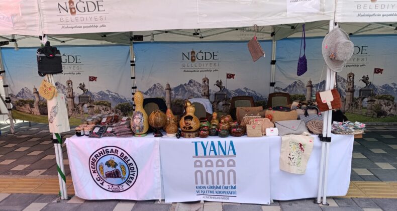 Tyana Kadın Kooperatifi Atık Malzemeleri Süs Eşyasına Dönüştürüyor